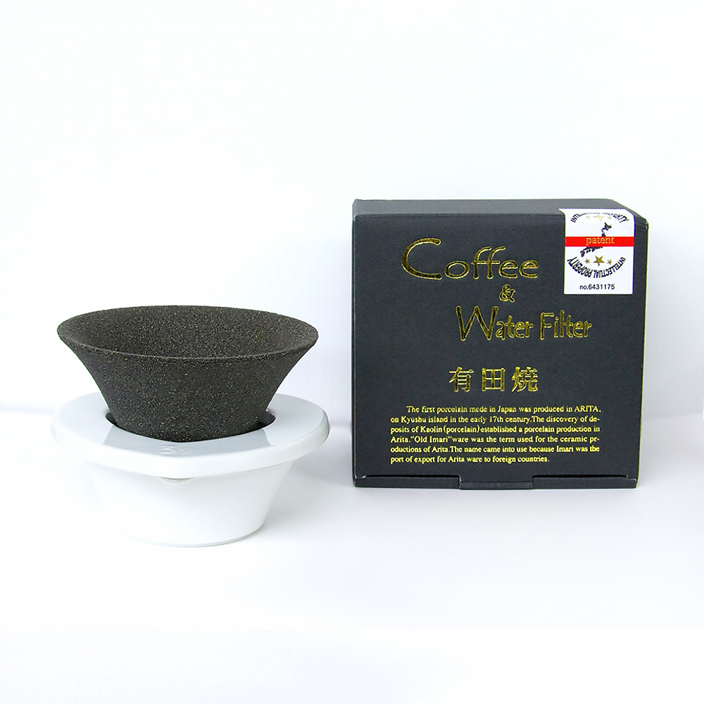 Japanese made reusable remove odor coffee ceramic foam filter