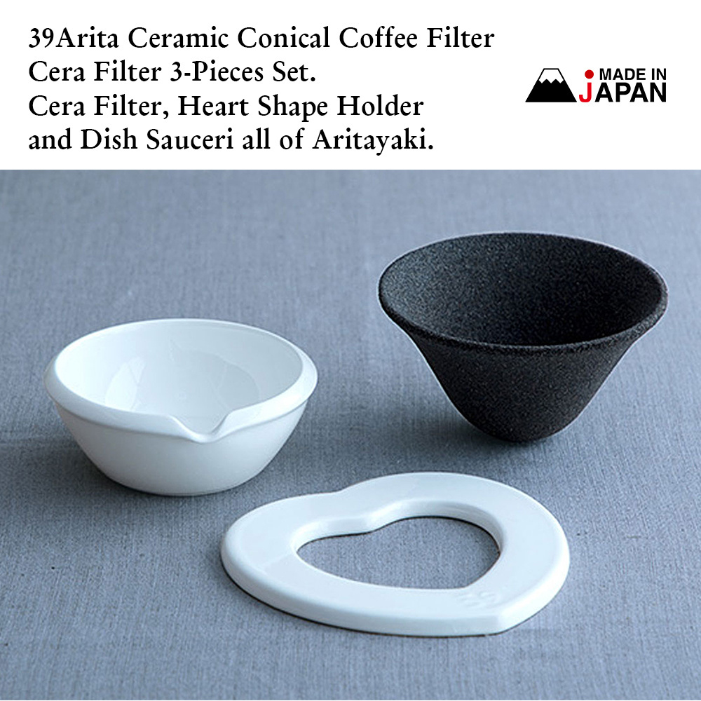 Japanese made reusable remove odor coffee ceramic foam filter