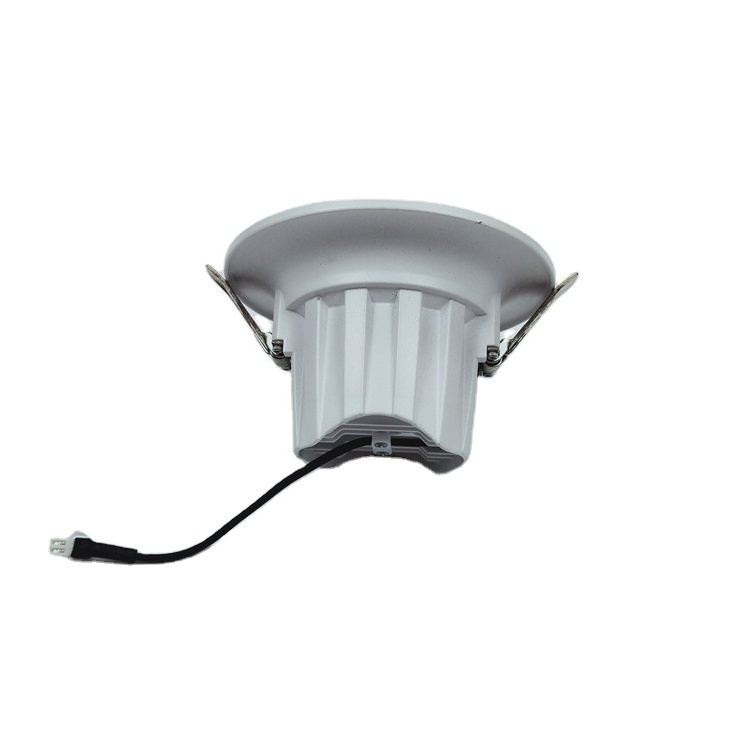 Factory price  aluminum extrusion recessed dimmable motion sensor fire rated ceiling cob black light mini led downlights