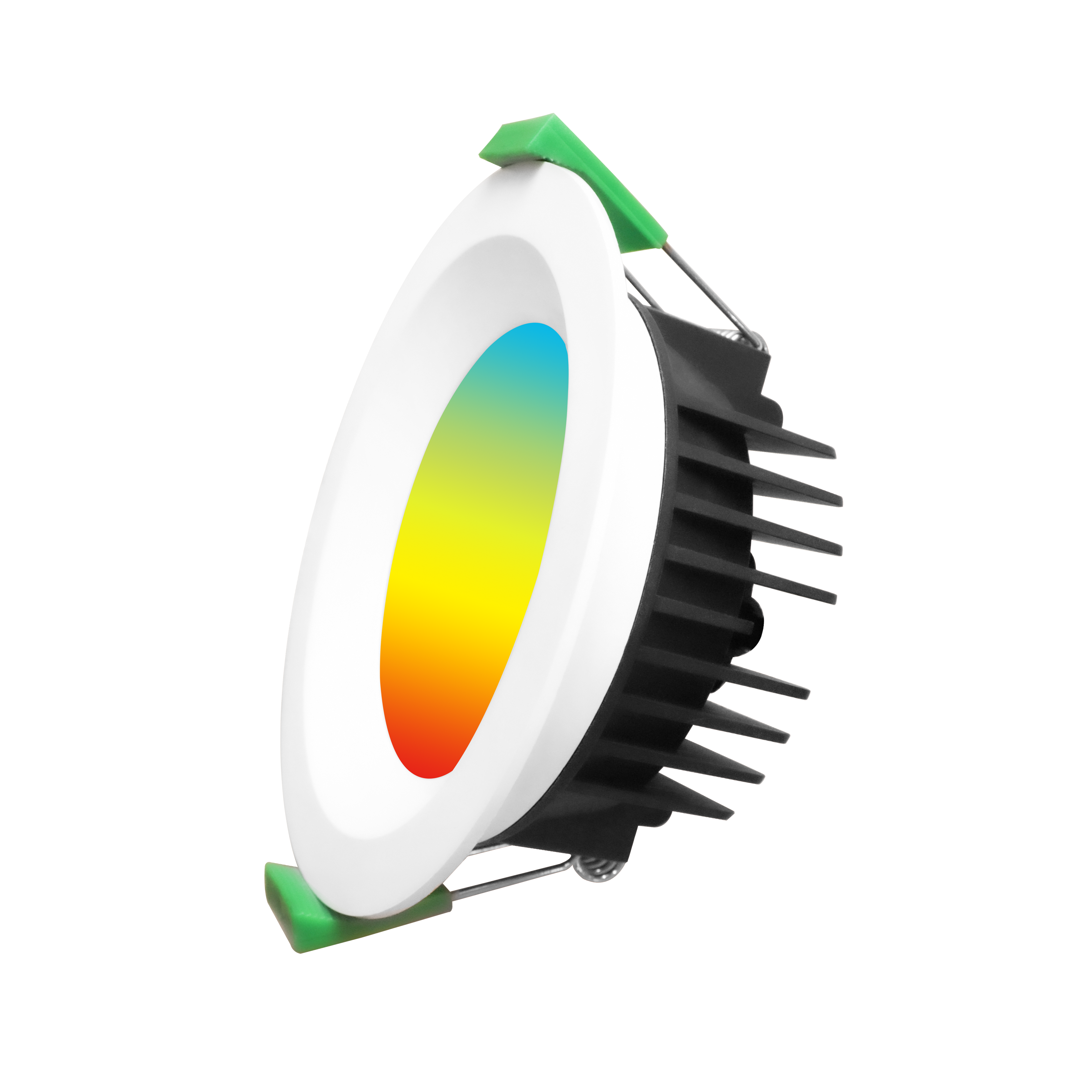 Hot selling Zigbee WiFi LED Downlight RGBCW 10W Smart Round Ceiling Lamp Light Led Downlight Matter Protocol Downlight