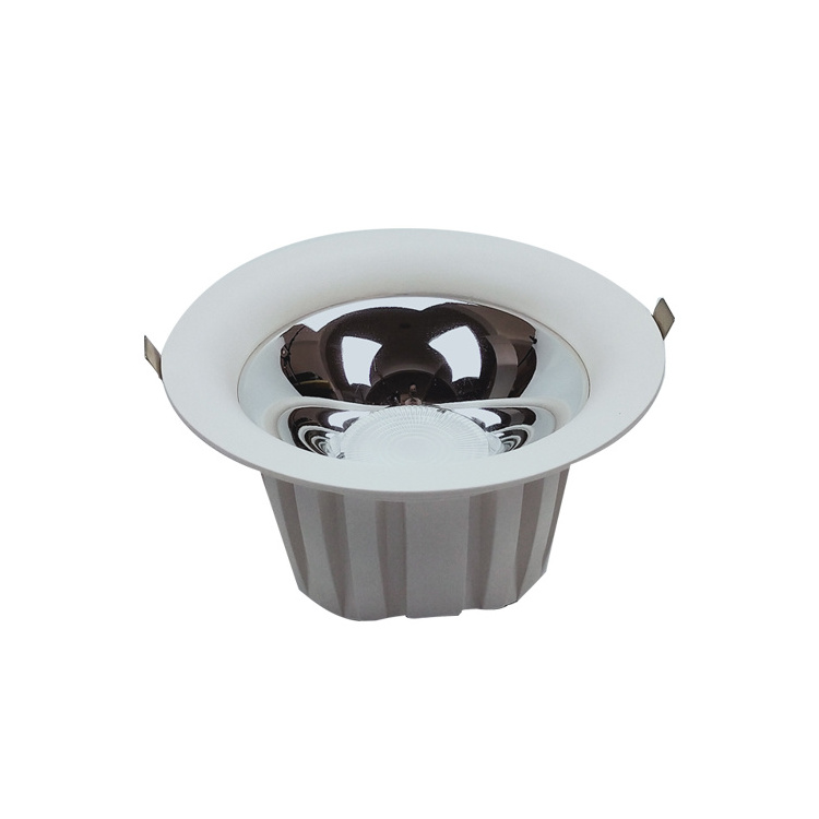 Factory price  aluminum extrusion recessed dimmable motion sensor fire rated ceiling cob black light mini led downlights