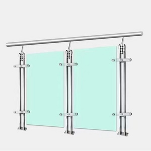 Factory cheapest price SS316 bridge guardrails Polished  Baluster And Railing  Safty Outdoor Balustrades & Handrails