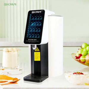 2024 New Design Electronic Touch Screen Syrup Dispenser With Control Panel 7L Stainless Steel Fructose Quantitative Dispenser