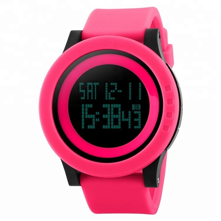 skmei 1142 the latest design brand digital wrist watches silicone jelly watch