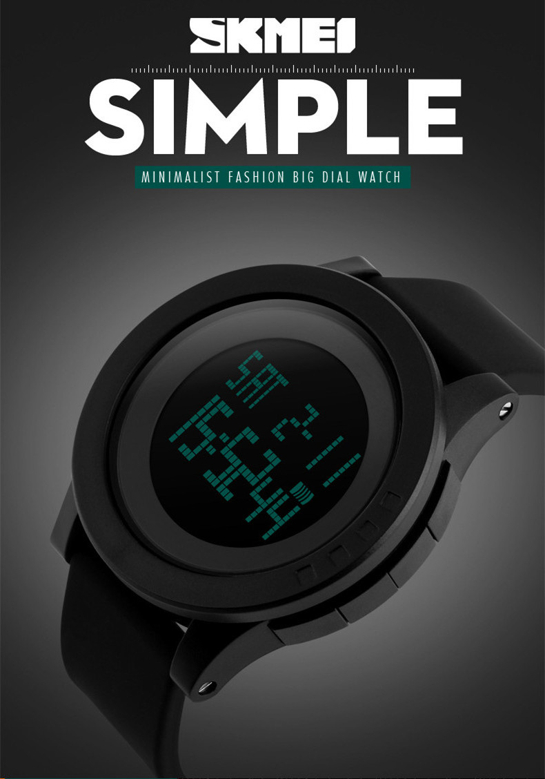 skmei 1142 the latest design brand digital wrist watches silicone jelly watch