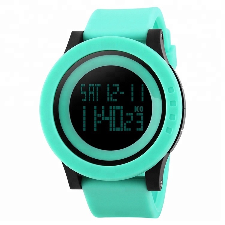 skmei 1142 the latest design brand digital wrist watches silicone jelly watch