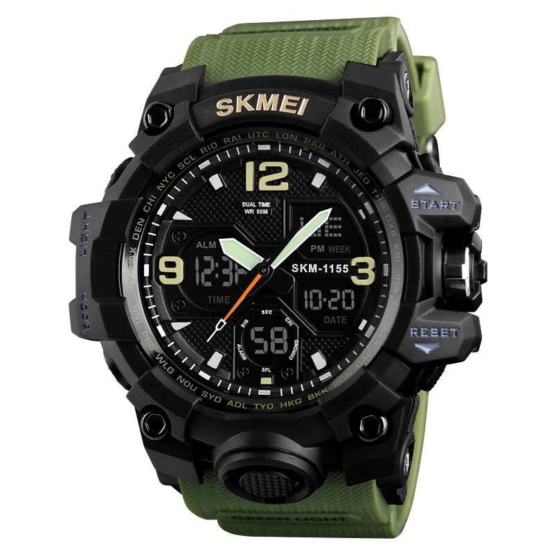 Manufacturer price 1155B SKMEI digital plastic watch top sales relojes sport men watch wrist analog digital watches best quality