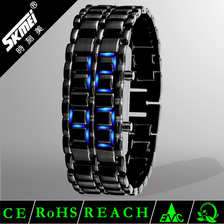 hot selling skmei brand led digital sport watch waterproof men women watch made in prc