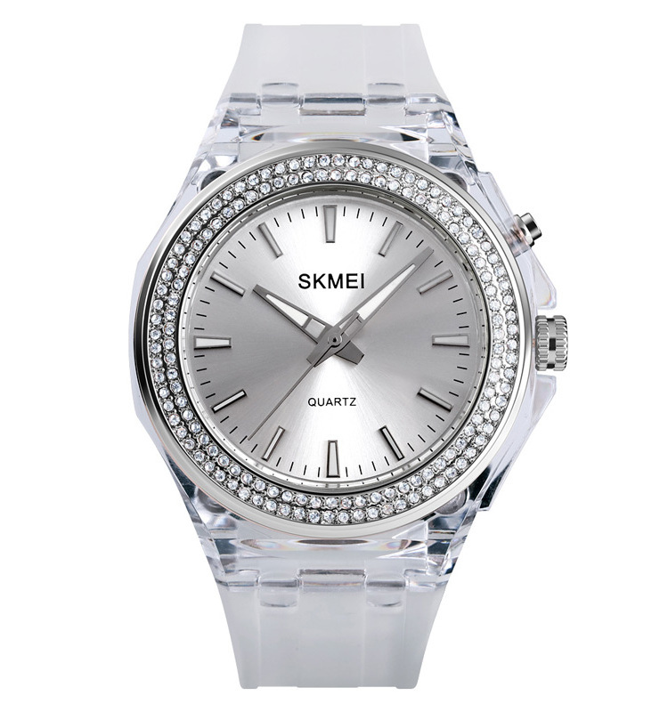 SKMEI 1553 big dial watches for women color changing dial watch