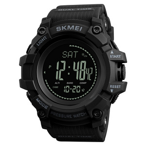 SKMEI 1358 Relojes Pedometer Alarm Chrono Compass Fitness Sport Compatible Lighter digital watch with compass