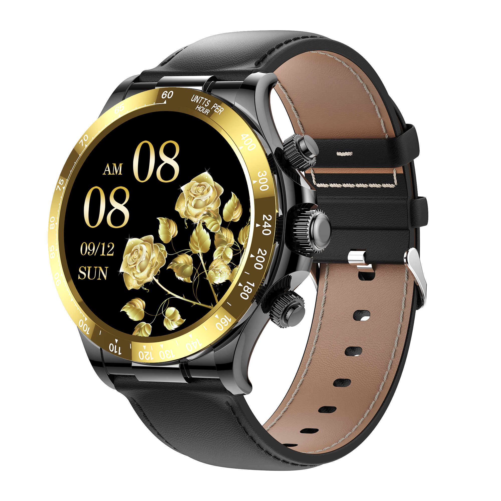 SKMEI S240 2023 1.39 inch heart rate IP67 smartwatch android full round screen fitness men smart watch with sleep monitoring