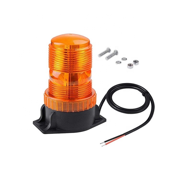 beacon R65 amber 12W emergency flashing light strobe beacon flashlight led warning light for forklift truck ATV