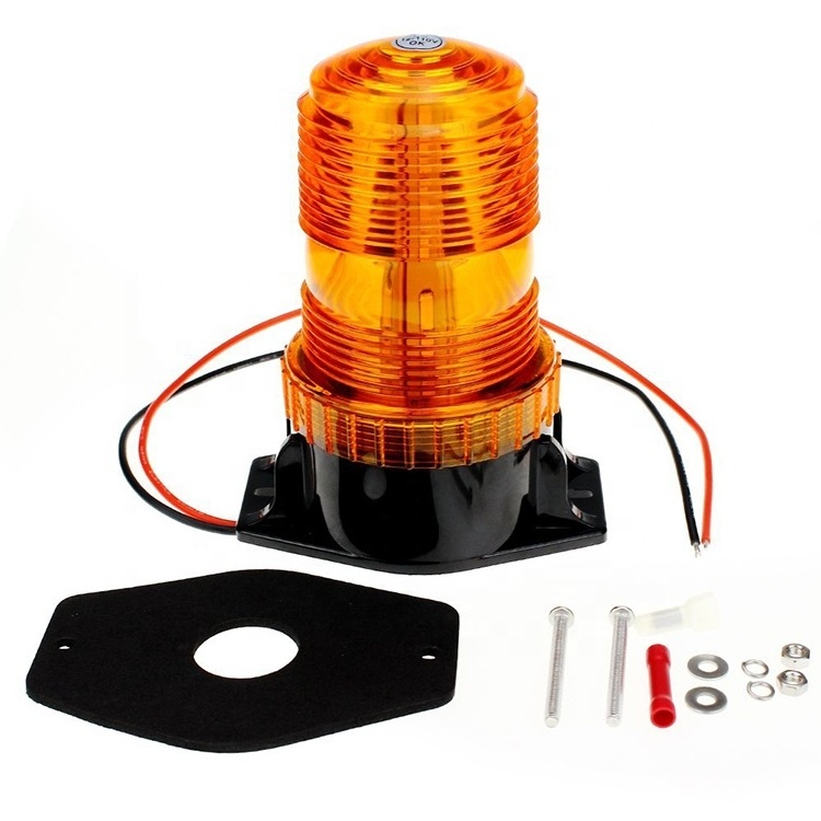 beacon R65 amber 12W emergency flashing light strobe beacon flashlight led warning light for forklift truck ATV