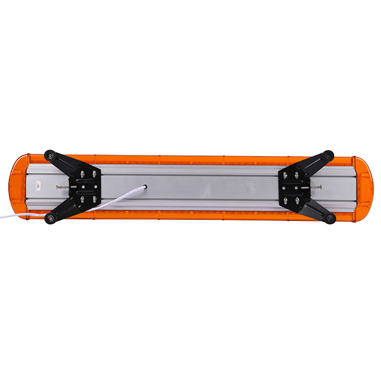 Factory new design 12V 88W emergency warning slim led light bar for vehicle