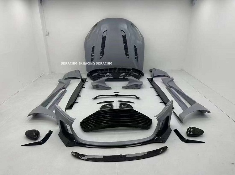 Auto Parts Exterior For Aston Martin DB11 MSY Style Engine Hoods Front Lip Bumper Side Skirt Rear Bumper Spoiler Wing Body kits