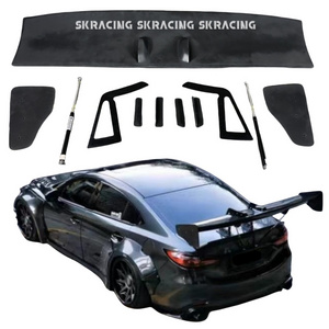 notchback Universal Auto Parts Spoiler wing GT Style Car Auto Parts Universal Rear Spoiler Wing Exterior GT Fixed Car Body kits