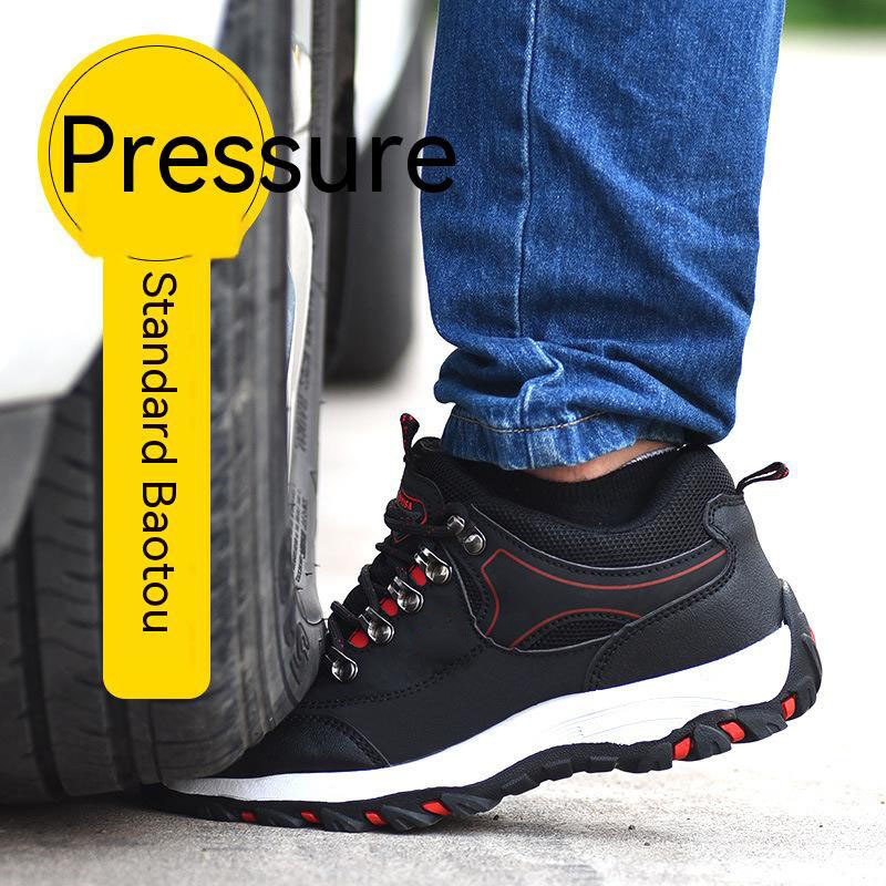 Factory Price Smashing Puncture-proof Sneakers Breathable Safety Sport Shoes Steel Toe Working Shoes For Men