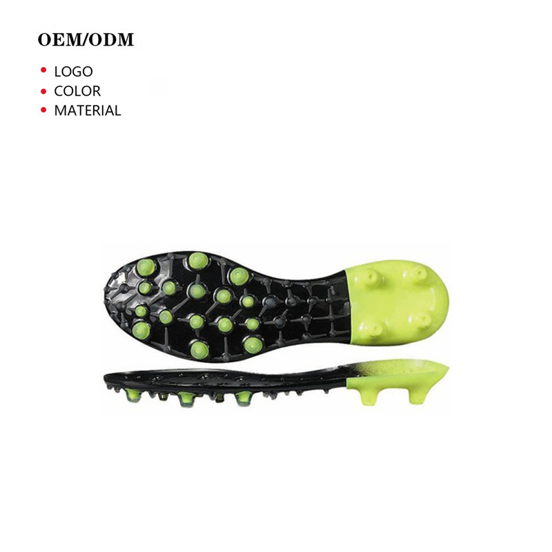 New Design Outsole Football Tpu Anti-slip Wear Resistant Soccer Shoe Sole Plate Football Cleats Outsoles