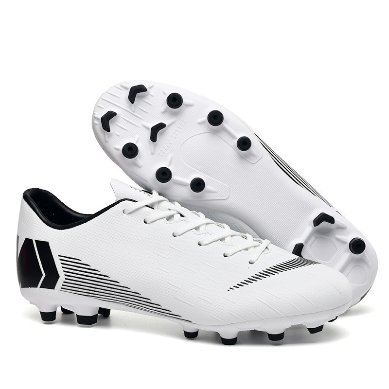 Cross-border Football Shoes Comfortable Running Spikes Lace-up Football Boots Indoor Comfort Soccer Shoes