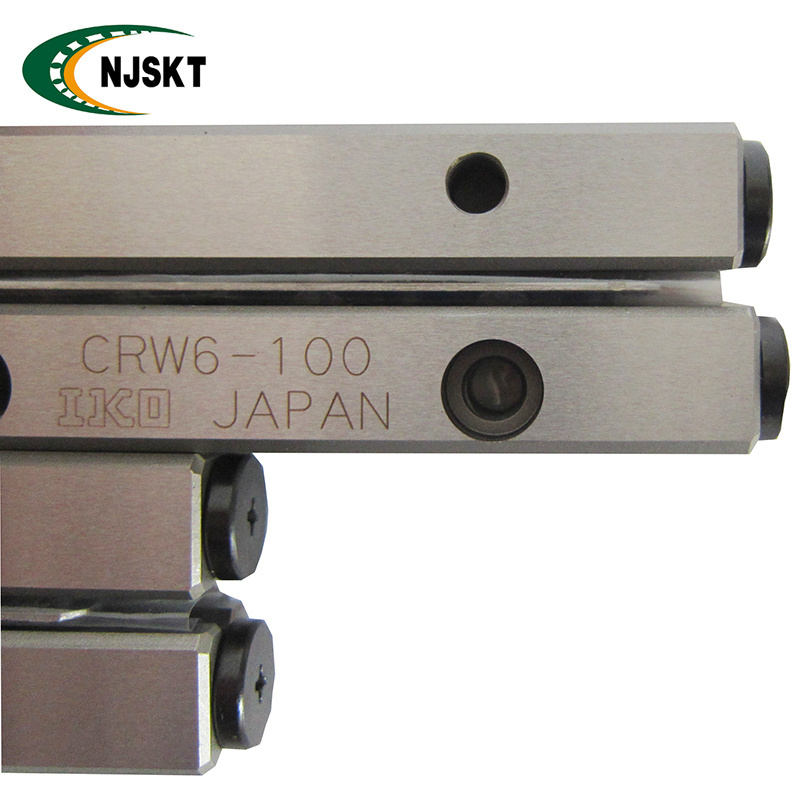 Low starting force IKO crossed roller slide way CRW2-75 cross roller linear guide rail