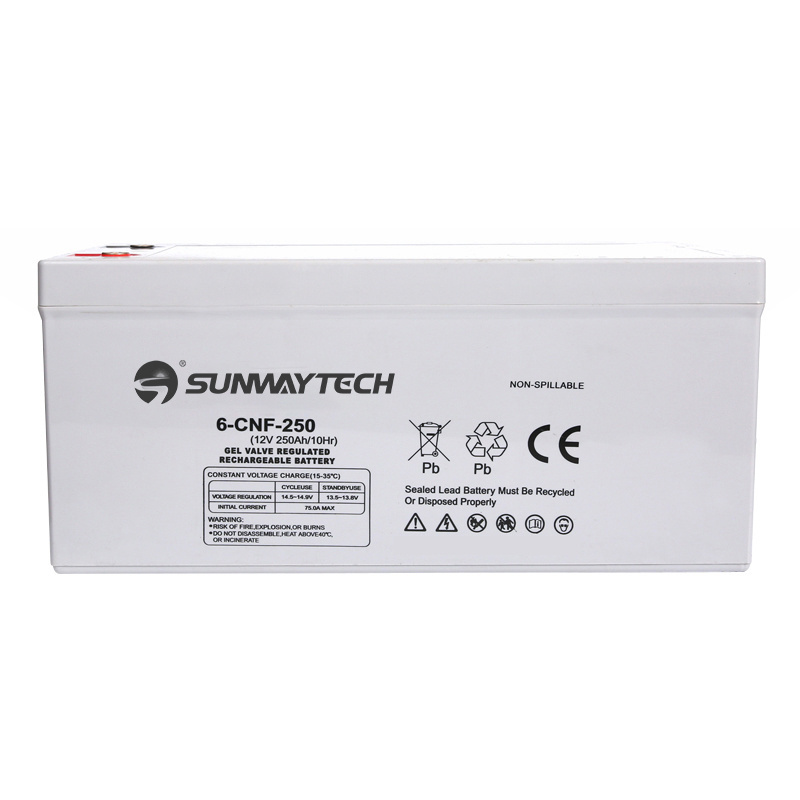 Solar storage power system deep cycle Gel battery 12v 200ah 100ah  150ah  back up