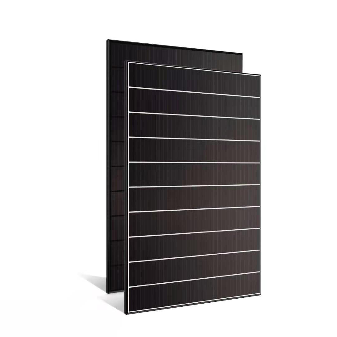 25 year warranty PV solar panels 410 watt black frame shingled solar panel with high efficiency