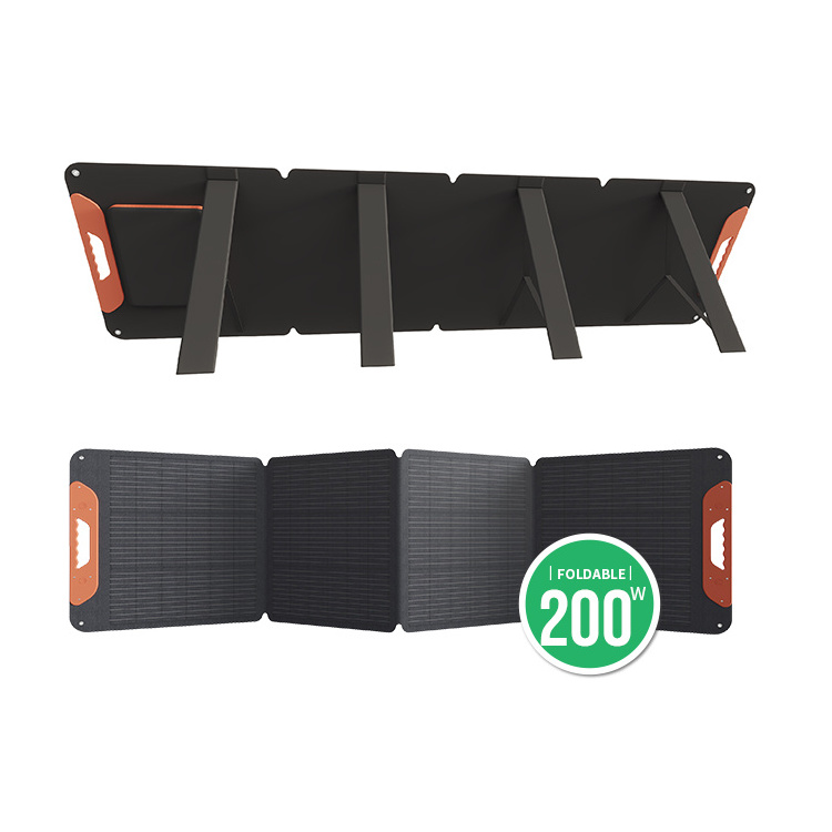 Wholesale Price Flexible Solar Panel China 100watt 200Watt Portable Foldable Solar Panel kit For Camping