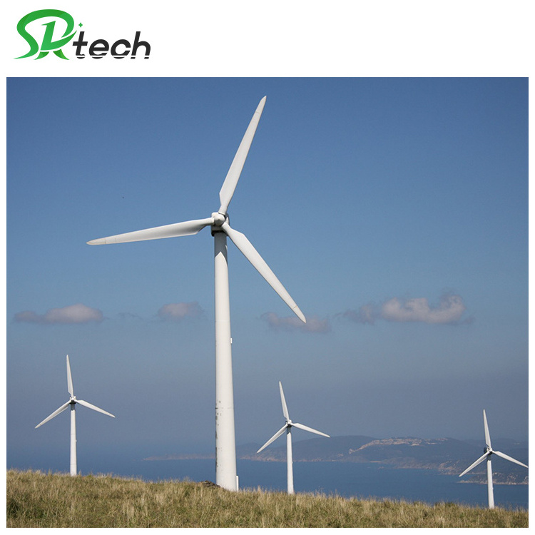 High efficiency lower power horizontal type 300w 500w 1000w 1500w wind turbine all in one system