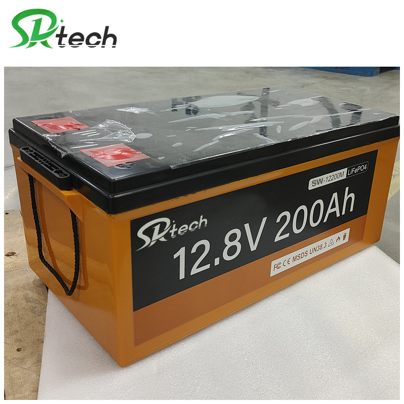 Best Seller US Germany UK Canada 12 v Deep Cycle Solar RV Caravan Marine 12 volt Lithium Ion Batteries 12V 200ah LiFePO4 Battery