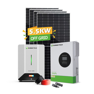 Residential solar power system off the grid 3.5kw 5.5kw off grid solar system with high quality