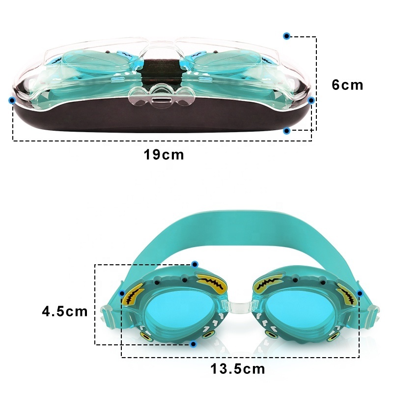 SKTIC Personalized Wholesale Kids To Swim Goggles Optical Swim Goggles Prescription Child Antifog And No Leaking Swimming Goggle