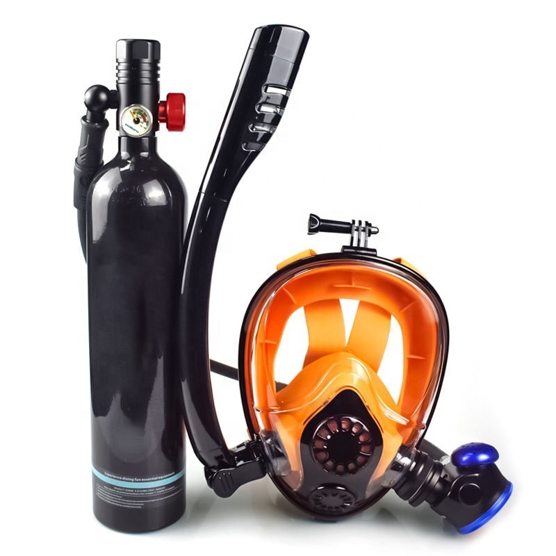 SKTIC Factory Price Small Diving Oxygen Gas Tank 0.5-1L Scuba Oxygenation Tank For Diving Cylinder Mask