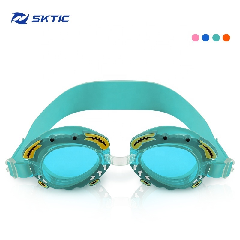 SKTIC Personalized Wholesale Kids To Swim Goggles Optical Swim Goggles Prescription Child Antifog And No Leaking Swimming Goggle