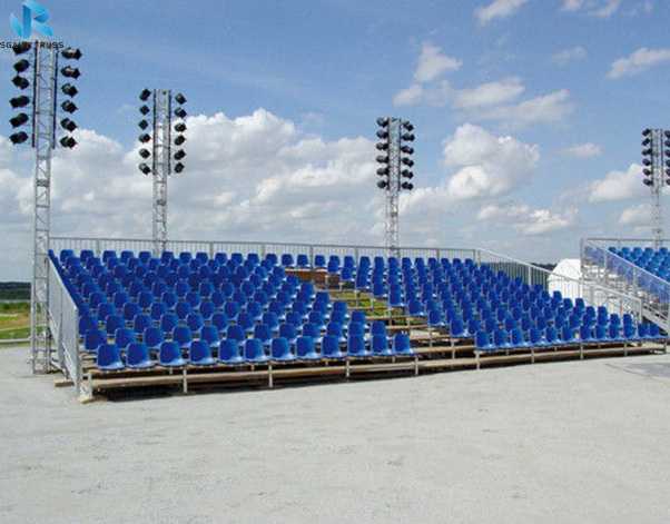 Stadium bleachers cushion chair customization seating retractable bleachers