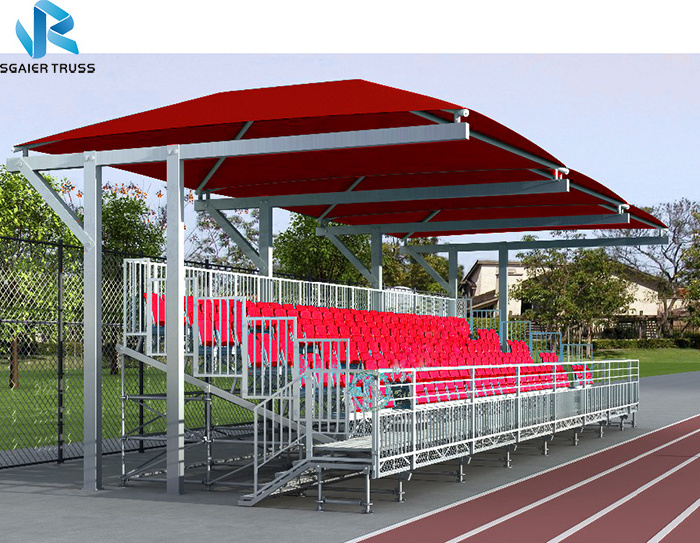 Hot sale school stadium bleachers movable gym bleachers retractable stadium bleachers