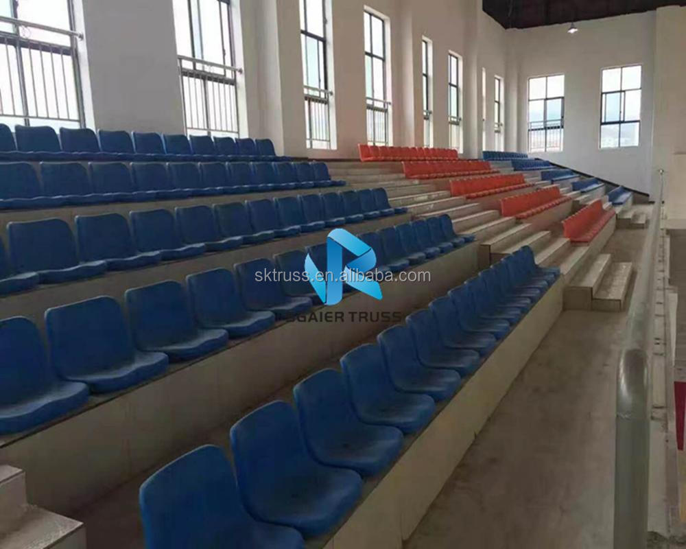 Outdoor event gym bleachers retractable folding stadium bleacher seats chairs