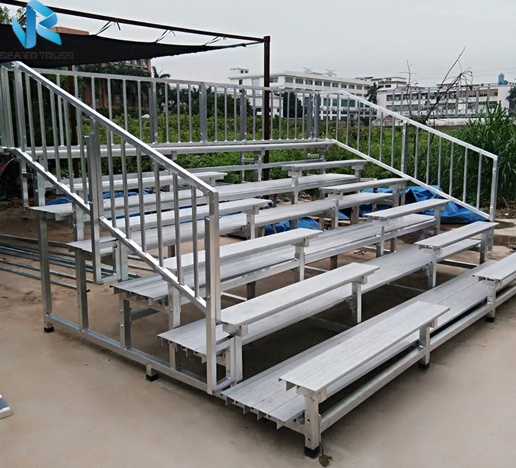 Sgaier professinal folding and movable bleachers stadium seats for sale