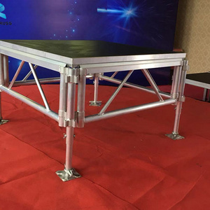 CE Portable Outdoor Event Stage platform cheap aluminum Folding Mobile Event Stages For Sale