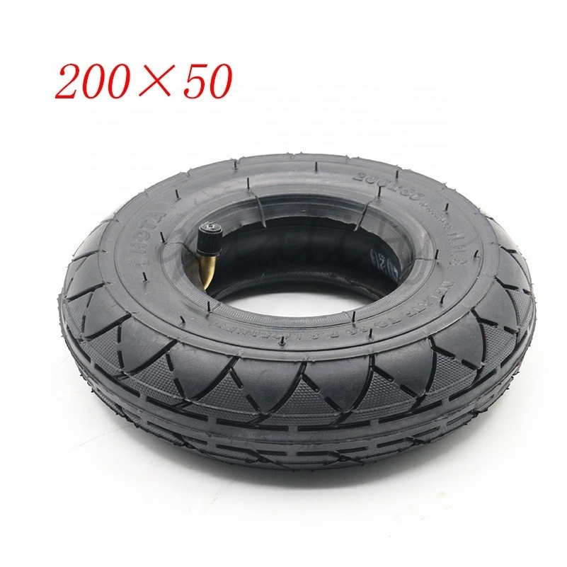 Scooter Parts 200x50 Outer Tire 8 Inch Mini Electric Scooter Tyre for Kugoo S1/S3 Razor E100/E125/ E2 Scooter Accessories