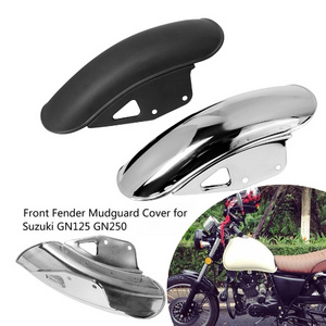 New Motorcycle Front Fender Mud Flap Guard Fairing Mudguard Fairing Mud Flaps Splash Guard Wheel Cover For Suzuki GN125 GN250