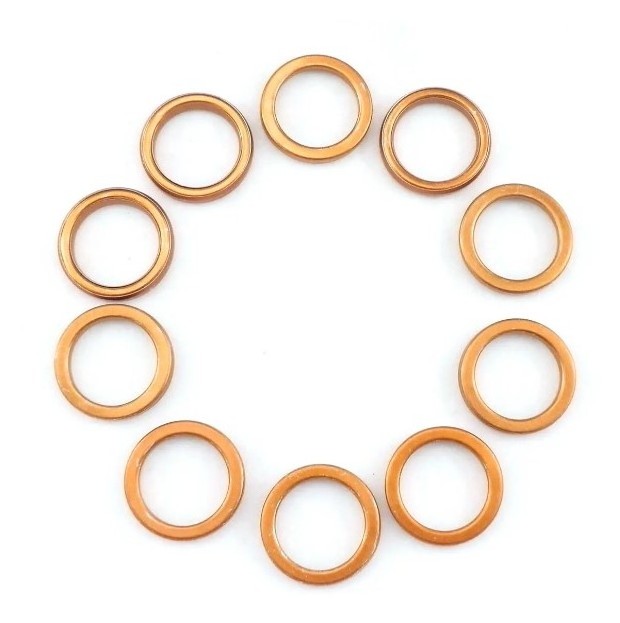 10 Pieces Muffler Exhaust Gasket For Motorcycle 49cc 50cc 60cc 70cc 80cc 110cc 150cc 125cc Scooter Bike ATV Moped