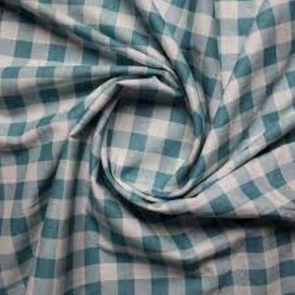 100% Organic Cotton Yarn Dyed Fabric With With Customized Design and Good Color Fastness Cotton Yarn Dyed Checks Fabrics Cloths