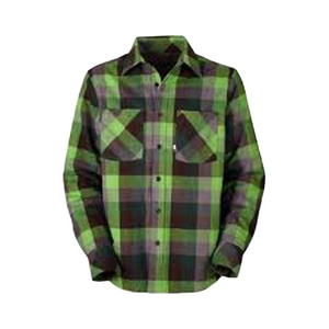 woven flannel shirt fabric western cut flannel shirt cotton OEM customize Men's flannel plaid check shirt