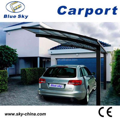 Hot sale aluminum modern carports for car parking shade