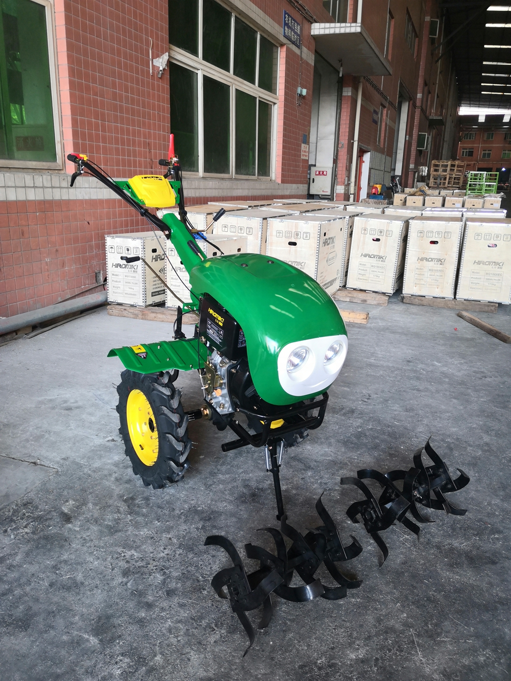 177F Agricultural Cultivator Gasoline Power Mini Tiller 7HP 9HP Ridge Party Cylinder Training Technical Parts Weeder