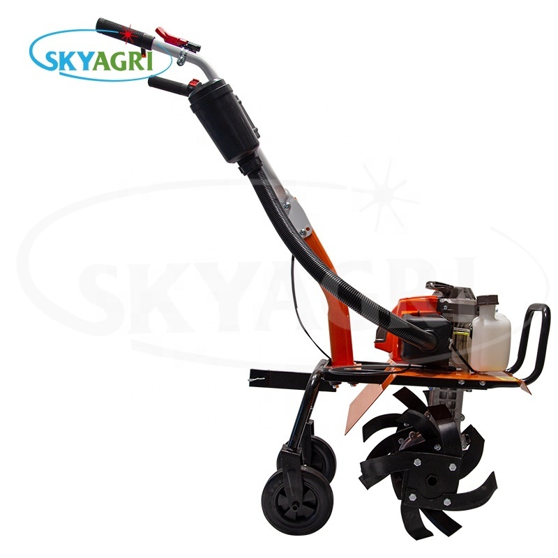 Skyagri Agricultural Machinery farm Hoe Mini Power Tiller Rotary Cultivator Weeder 168 170 178 190 gasoline 7HP 9HP New Design