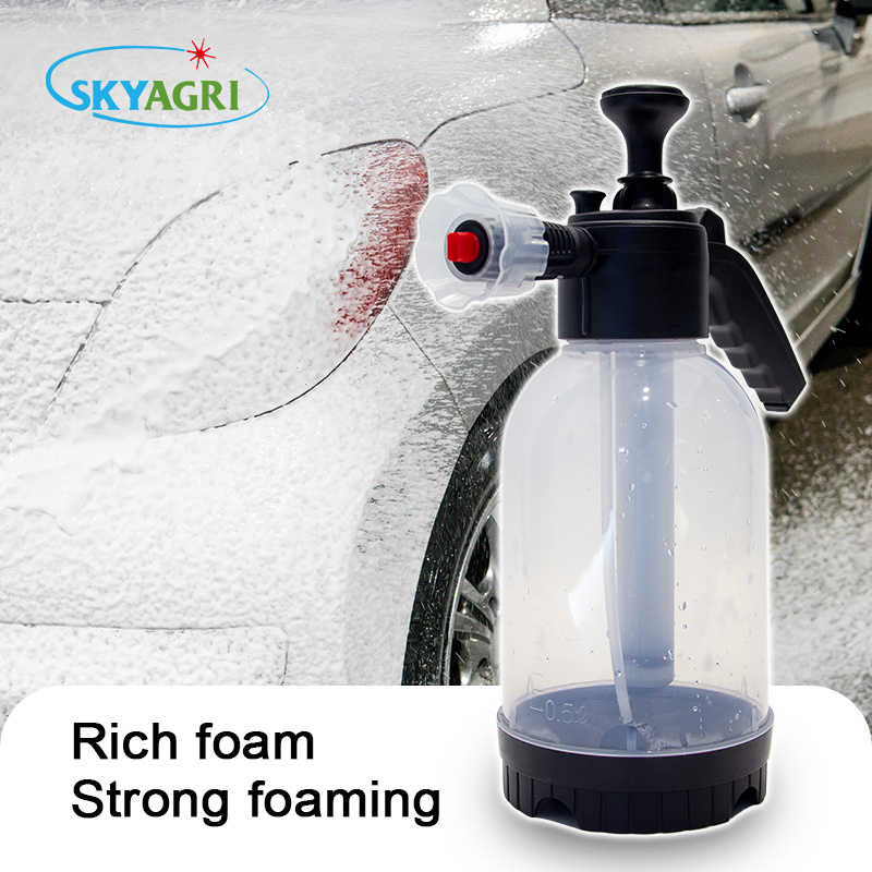 1/1.5/2 Liters hand pump pressure snow foam sprayer for car wash