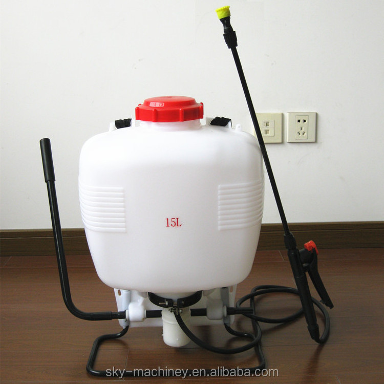 15L agricultural hand  electric pump knapsack battery sprayer for pest and weed