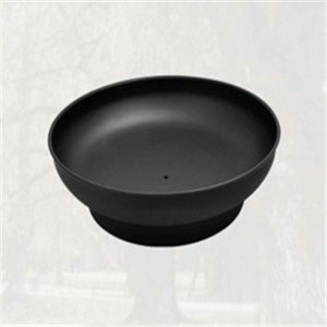 22 inch Outside Patio Fireplace Large Round ceramic wood burning fire pit bowl Charcoal Metal mini firepit