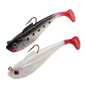 25g 12cm Soft Swimbait Fishing Lures Bionic Swim Bait for Saltwater Freshwater Bass Trout Crappie